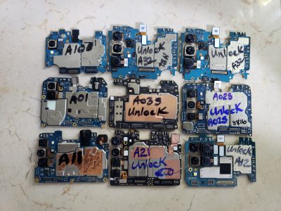 Samsung Smartphone "A" Series Circuit Boards and More for sale
