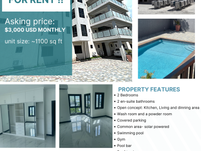 2 Bedroom Apartment of rent in New Kingston 5