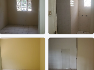 2 bedroom house kitchen living and bathroom for rent in Red Hills, Kingston