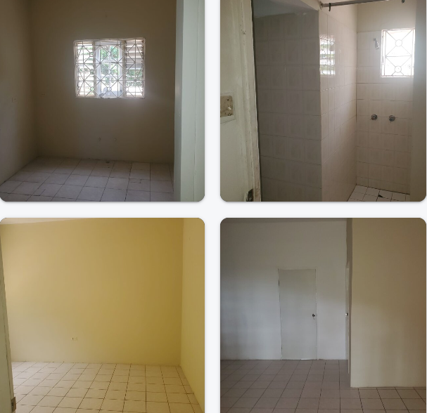 2 bedroom house kitchen living and bathroom for rent in Red Hills, Kingston